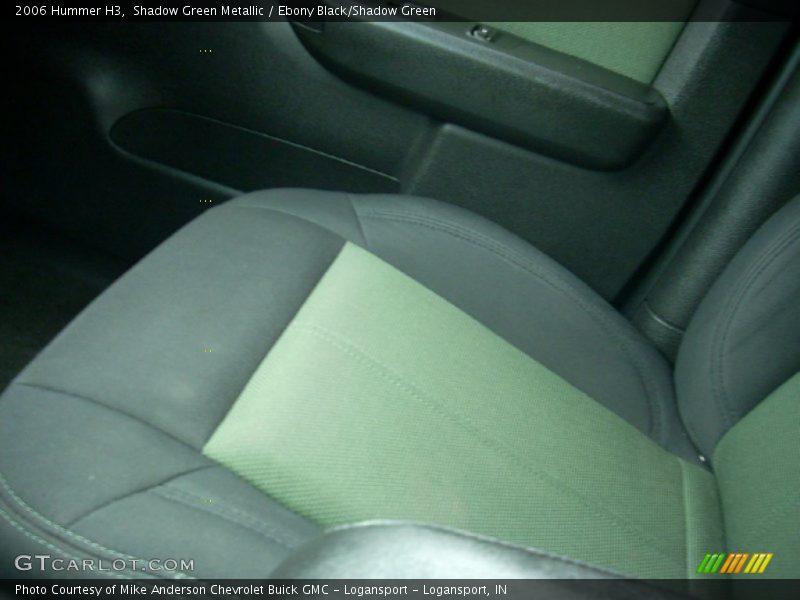 Shadow Green Metallic / Ebony Black/Shadow Green 2006 Hummer H3