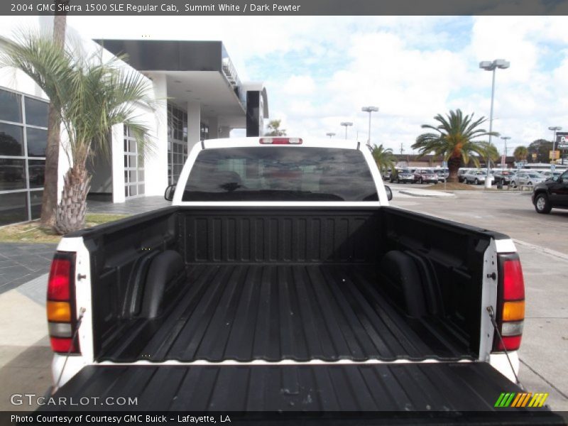 Summit White / Dark Pewter 2004 GMC Sierra 1500 SLE Regular Cab