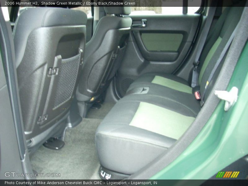 Rear Seat of 2006 H3 
