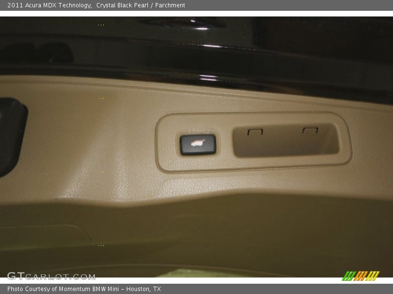 Crystal Black Pearl / Parchment 2011 Acura MDX Technology