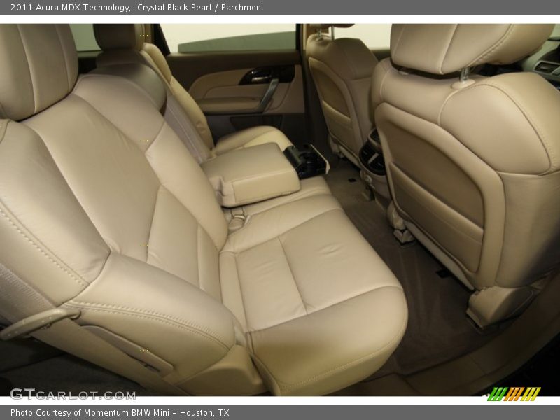 Crystal Black Pearl / Parchment 2011 Acura MDX Technology