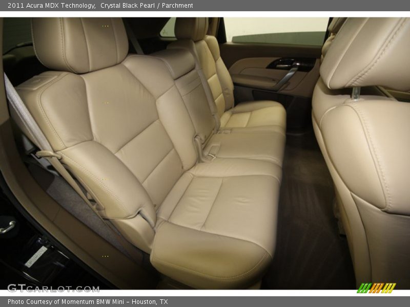 Crystal Black Pearl / Parchment 2011 Acura MDX Technology