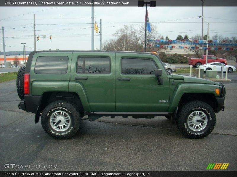  2006 H3  Shadow Green Metallic