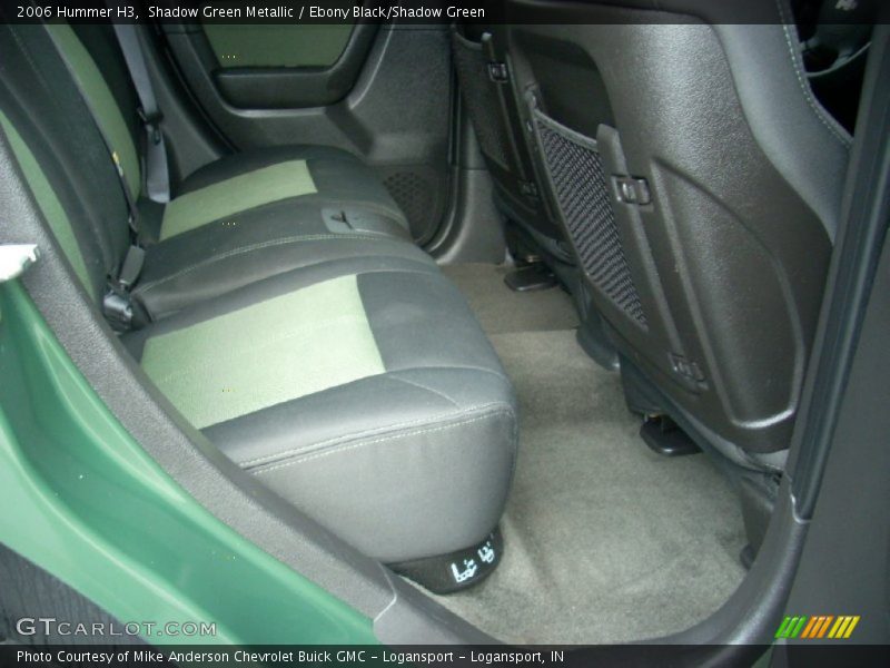 Rear Seat of 2006 H3 