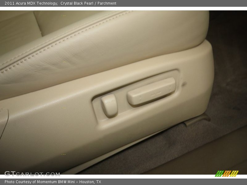 Crystal Black Pearl / Parchment 2011 Acura MDX Technology
