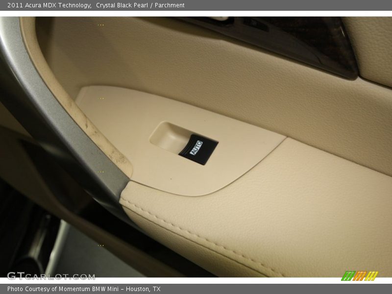 Crystal Black Pearl / Parchment 2011 Acura MDX Technology