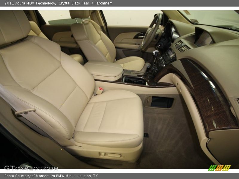Crystal Black Pearl / Parchment 2011 Acura MDX Technology