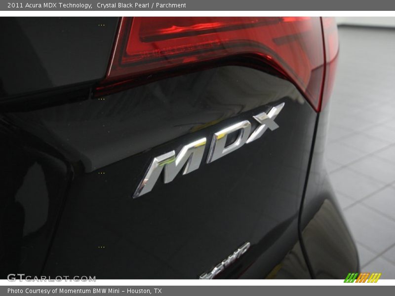 Crystal Black Pearl / Parchment 2011 Acura MDX Technology