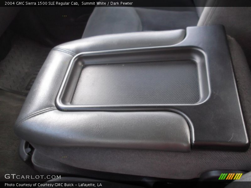 Summit White / Dark Pewter 2004 GMC Sierra 1500 SLE Regular Cab