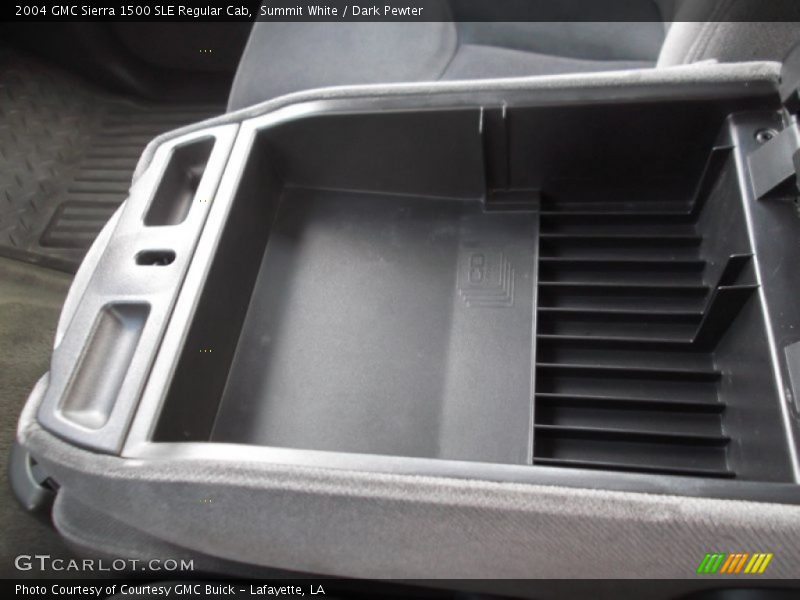 Summit White / Dark Pewter 2004 GMC Sierra 1500 SLE Regular Cab