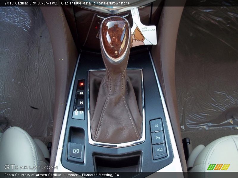 Glacier Blue Metallic / Shale/Brownstone 2013 Cadillac SRX Luxury FWD