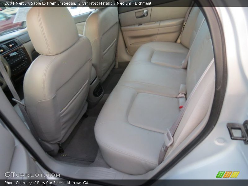 Rear Seat of 2001 Sable LS Premium Sedan