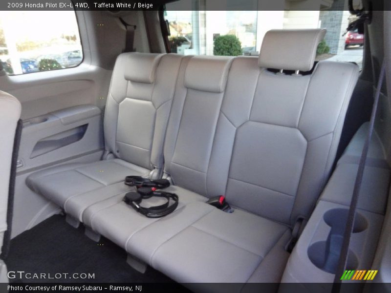 Taffeta White / Beige 2009 Honda Pilot EX-L 4WD