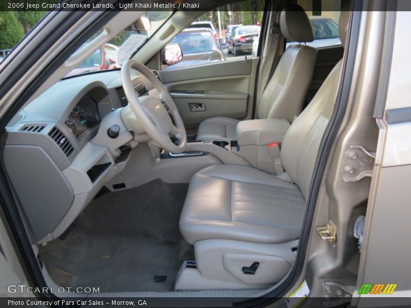 Light Khaki Metallic / Khaki 2006 Jeep Grand Cherokee Laredo