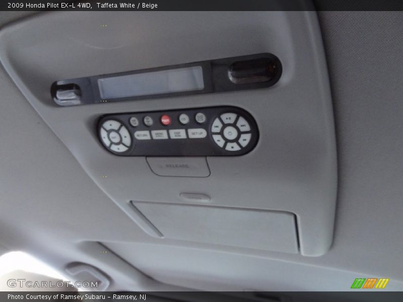 Taffeta White / Beige 2009 Honda Pilot EX-L 4WD