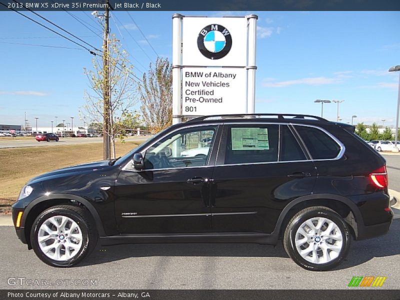 Jet Black / Black 2013 BMW X5 xDrive 35i Premium