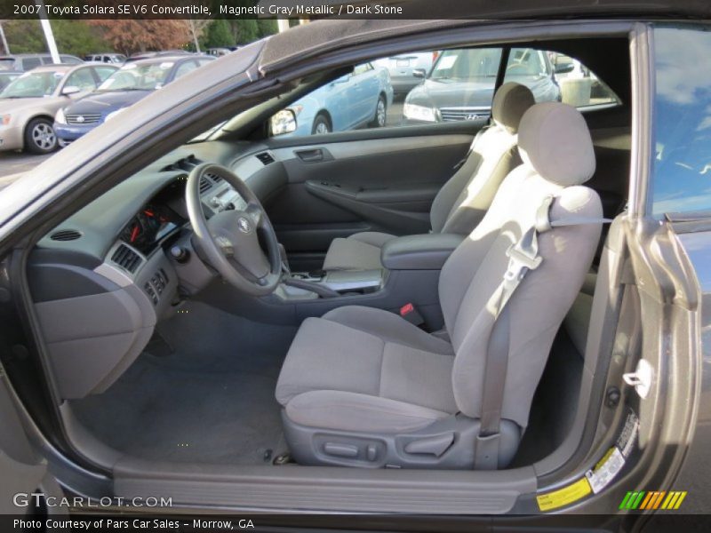  2007 Solara SE V6 Convertible Dark Stone Interior
