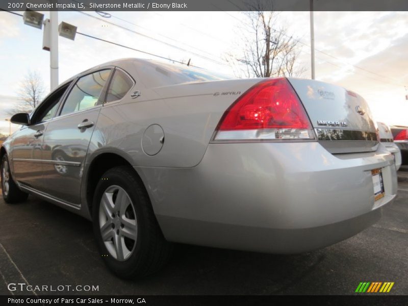Silverstone Metallic / Ebony Black 2007 Chevrolet Impala LS