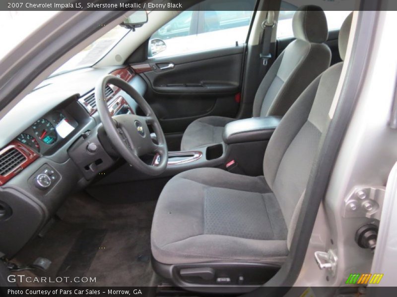 Silverstone Metallic / Ebony Black 2007 Chevrolet Impala LS