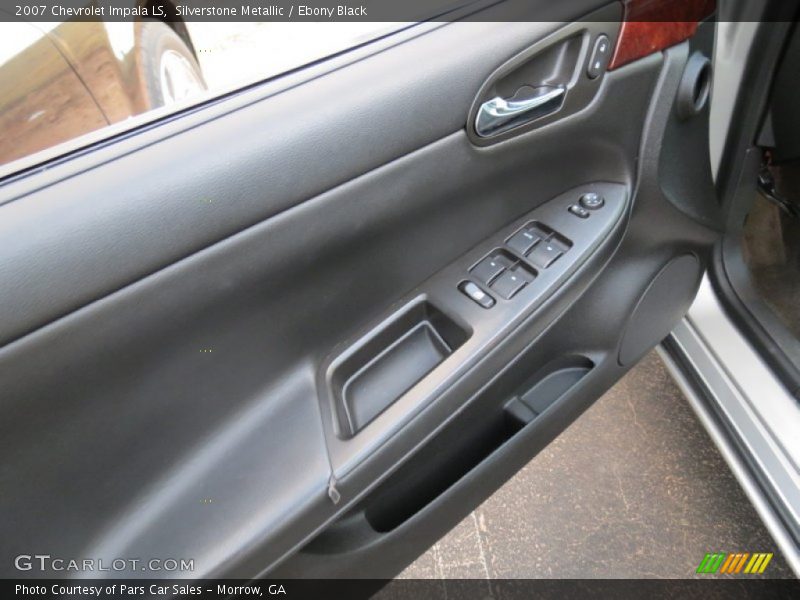 Silverstone Metallic / Ebony Black 2007 Chevrolet Impala LS