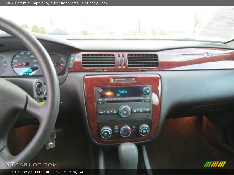 Silverstone Metallic / Ebony Black 2007 Chevrolet Impala LS