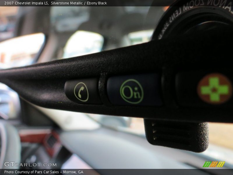 Silverstone Metallic / Ebony Black 2007 Chevrolet Impala LS