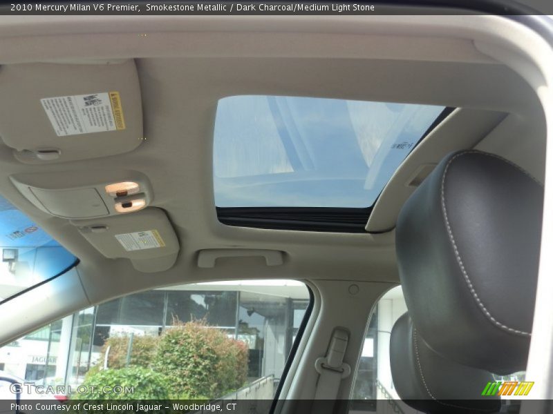 Smokestone Metallic / Dark Charcoal/Medium Light Stone 2010 Mercury Milan V6 Premier