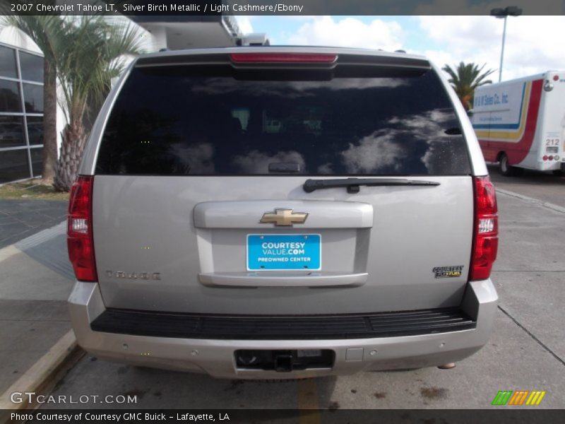 Silver Birch Metallic / Light Cashmere/Ebony 2007 Chevrolet Tahoe LT