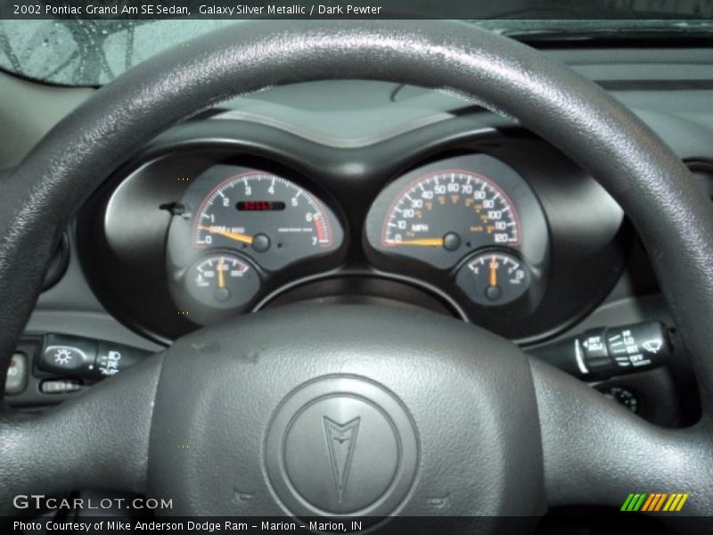  2002 Grand Am SE Sedan SE Sedan Gauges