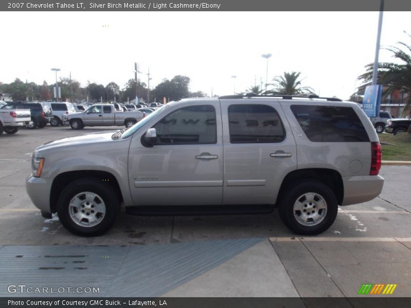 Silver Birch Metallic / Light Cashmere/Ebony 2007 Chevrolet Tahoe LT