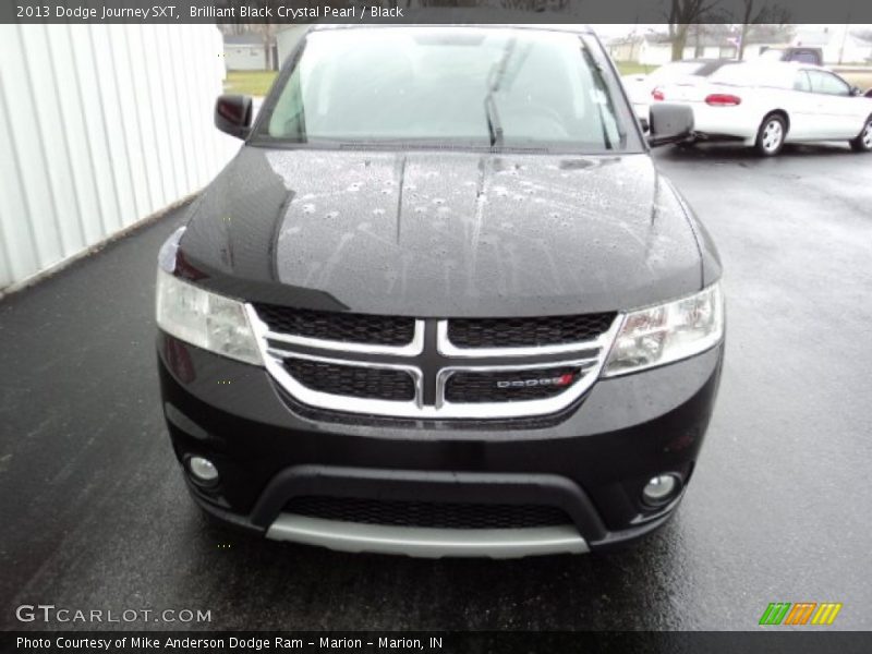 Brilliant Black Crystal Pearl / Black 2013 Dodge Journey SXT