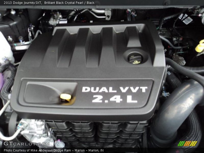 Brilliant Black Crystal Pearl / Black 2013 Dodge Journey SXT