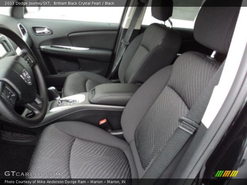 Brilliant Black Crystal Pearl / Black 2013 Dodge Journey SXT