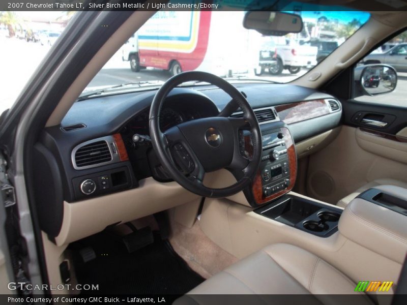 Silver Birch Metallic / Light Cashmere/Ebony 2007 Chevrolet Tahoe LT