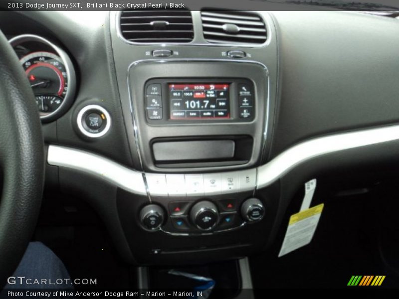 Brilliant Black Crystal Pearl / Black 2013 Dodge Journey SXT