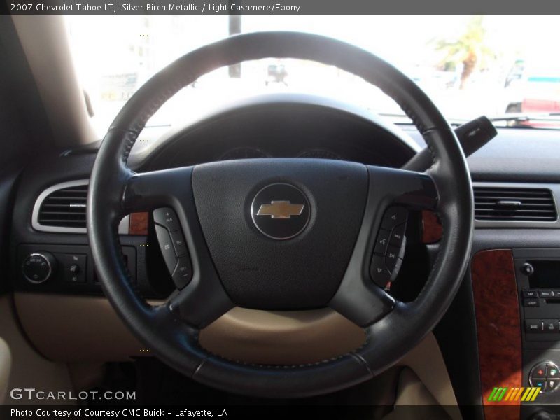 Silver Birch Metallic / Light Cashmere/Ebony 2007 Chevrolet Tahoe LT