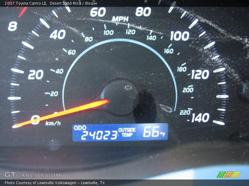 Desert Sand Mica / Bisque 2007 Toyota Camry LE