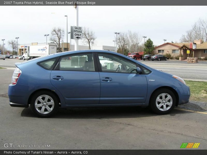 Seaside Blue Pearl / Bisque Beige 2007 Toyota Prius Hybrid
