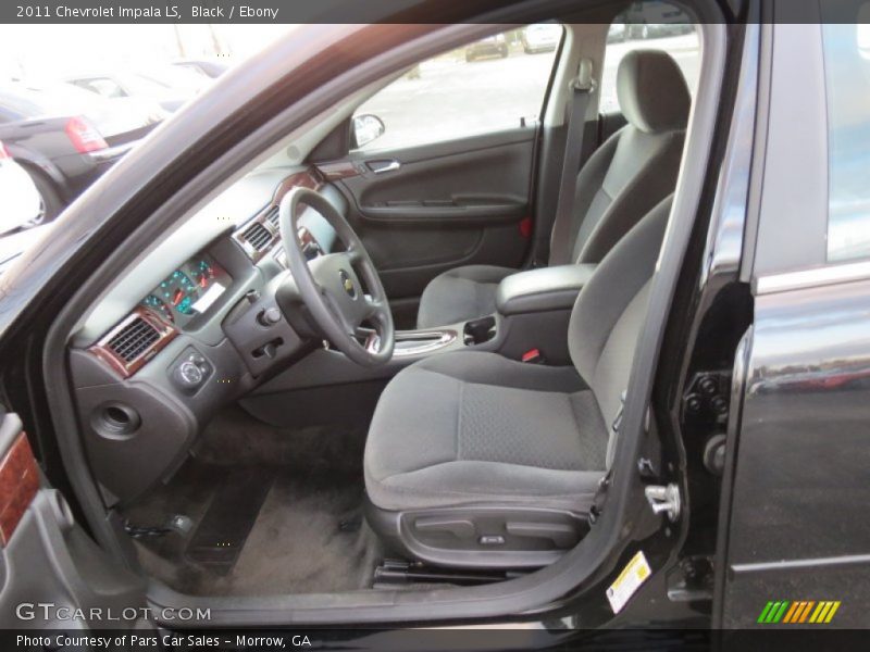 Black / Ebony 2011 Chevrolet Impala LS