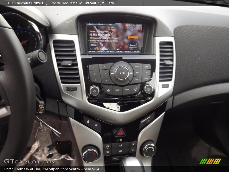 Crystal Red Metallic Tintcoat / Jet Black 2013 Chevrolet Cruze LT
