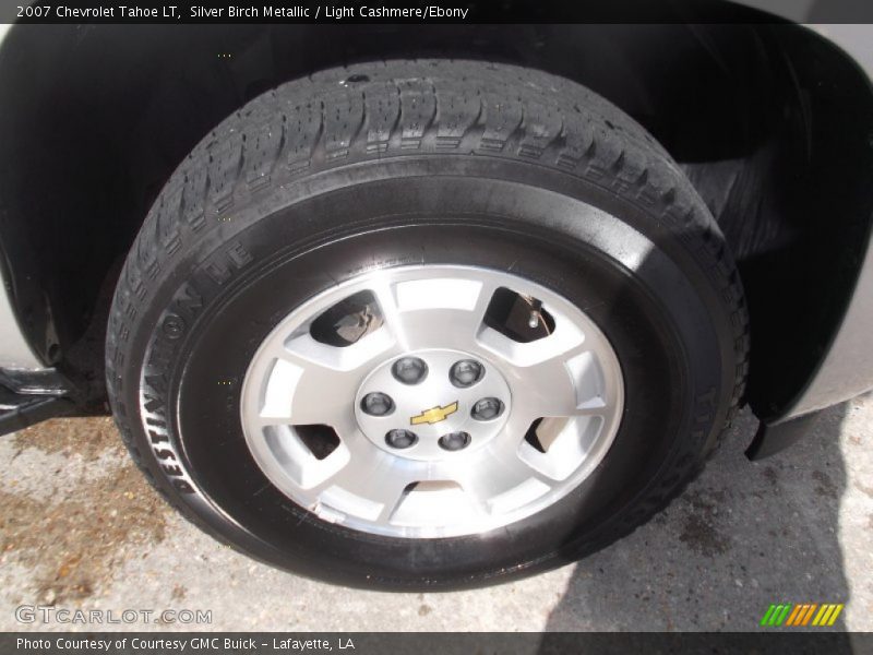 Silver Birch Metallic / Light Cashmere/Ebony 2007 Chevrolet Tahoe LT