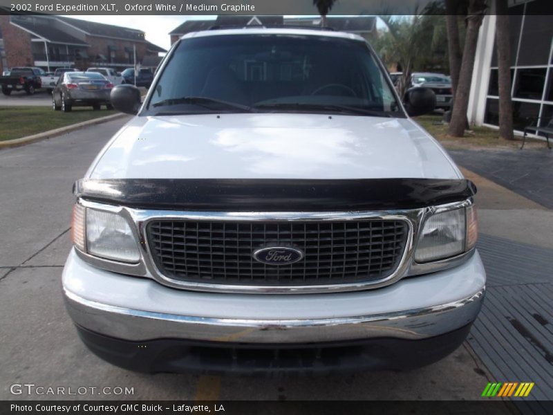 Oxford White / Medium Graphite 2002 Ford Expedition XLT