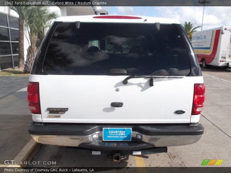 Oxford White / Medium Graphite 2002 Ford Expedition XLT