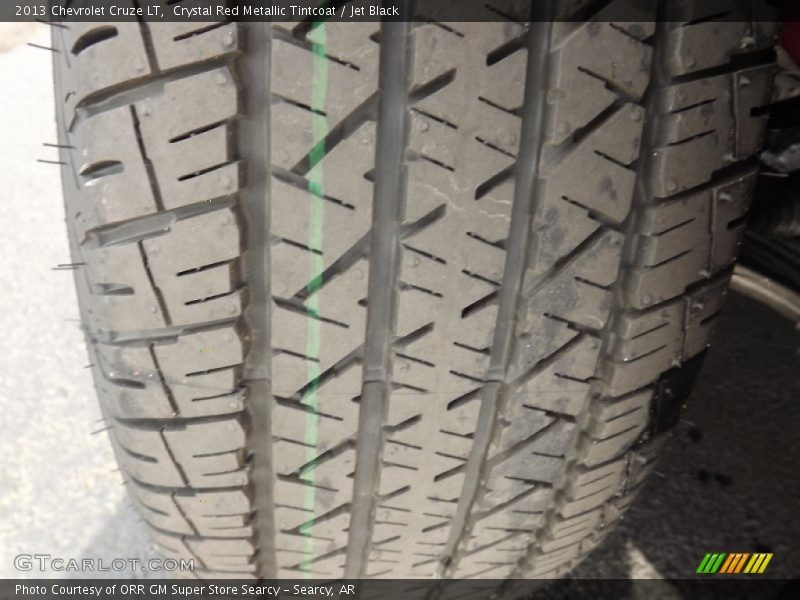 Crystal Red Metallic Tintcoat / Jet Black 2013 Chevrolet Cruze LT
