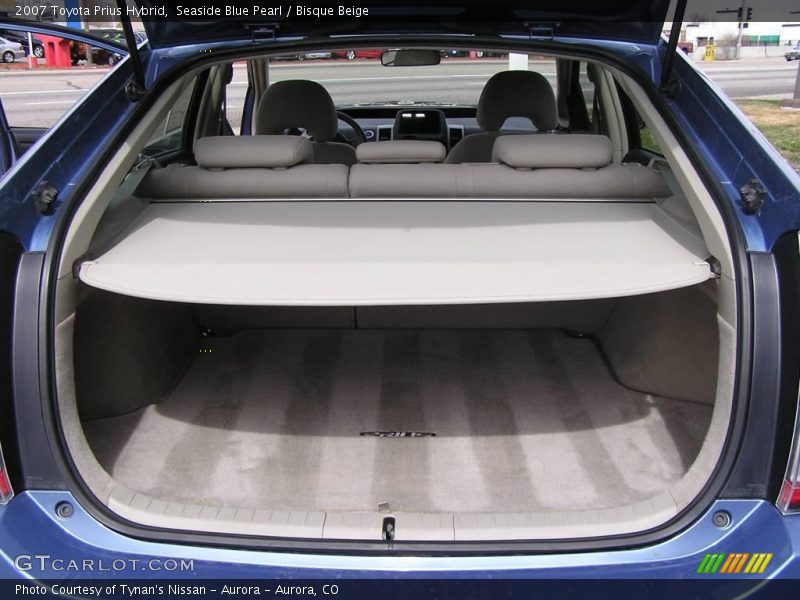 Seaside Blue Pearl / Bisque Beige 2007 Toyota Prius Hybrid