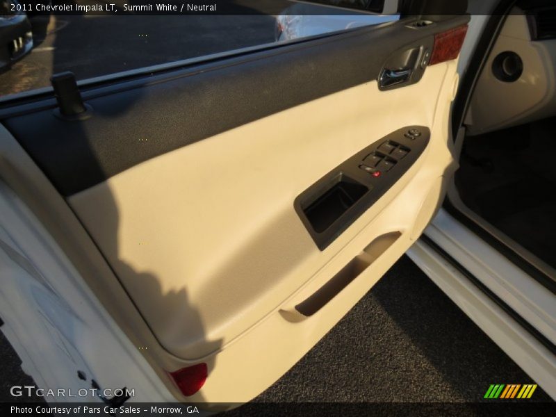 Summit White / Neutral 2011 Chevrolet Impala LT