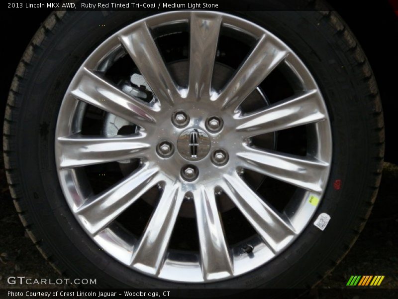 Ruby Red Tinted Tri-Coat / Medium Light Stone 2013 Lincoln MKX AWD