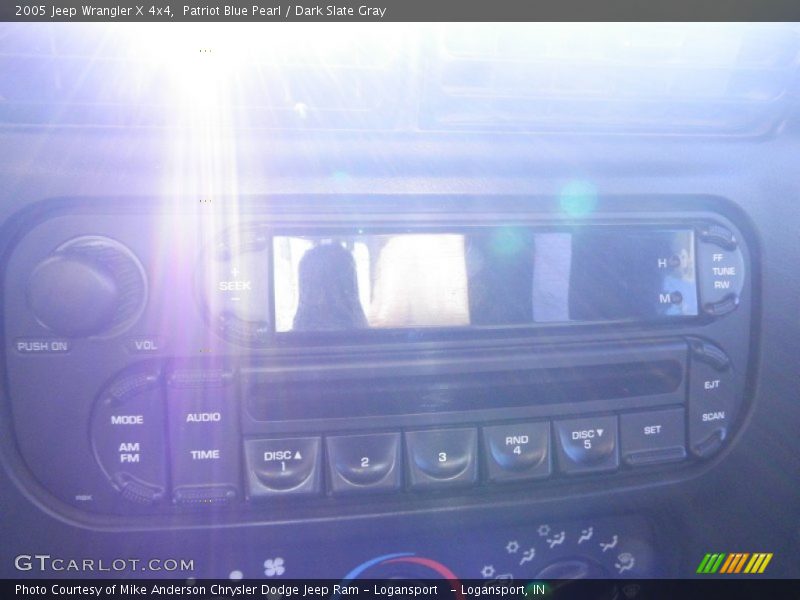 Patriot Blue Pearl / Dark Slate Gray 2005 Jeep Wrangler X 4x4