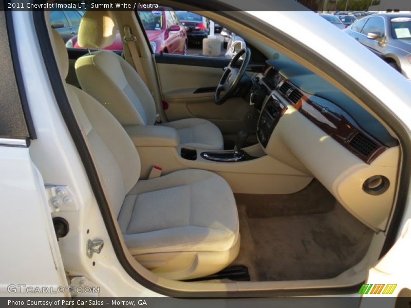 Summit White / Neutral 2011 Chevrolet Impala LT