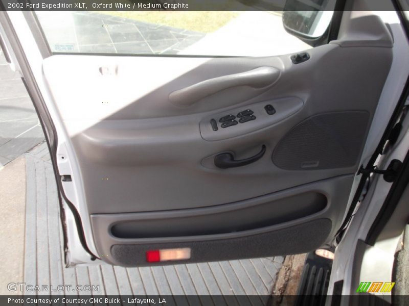 Oxford White / Medium Graphite 2002 Ford Expedition XLT